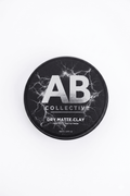 AB Collective Dry Matte Clay tin — firm hold, matte finish, 100ml