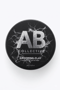 AB Collective Grooming Clay tin — strong hold, matte finish, 100ml