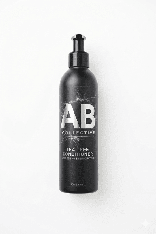 AB Collective Tea Tree Conditioner bottle — refreshing and invigorating, 250ml